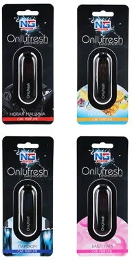 Ароматизатор на дефлектор Onlyfresh, новая машина, летний бриз, парфюм, бабл гам
